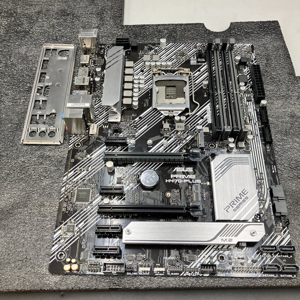 中古 ASUS PRIME H470-PLUS (H470 1200 ATX DDR4) 142783 （371882