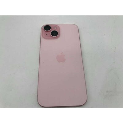 【郡山安積店】中古  【国内版SIMフリー】Apple iPhone15 無印 256GB ピンク MTMP3J/A 161090 