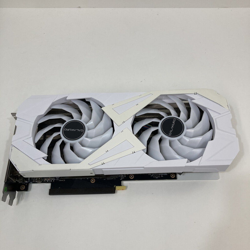 中古 【LHR版】玄人志向 GK-RTX3060Ti-E8GB/WHITE/LHR (3060Ti 8GB