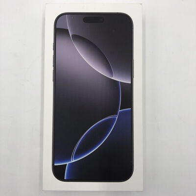 【福井日之出店】中古  【国内版SIMフリー】Apple iPhone16 Pro Max 512GB ブラックチタニウム MYWL3J/A 170359 