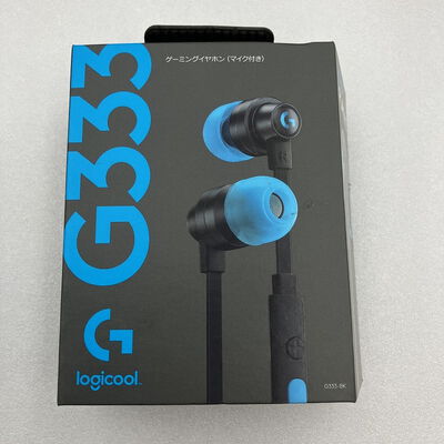 【新潟店】中古  Logicool G333-BK (有線 ｹﾞｰﾐﾝｸﾞｲﾔﾎﾝ) 3290007368 