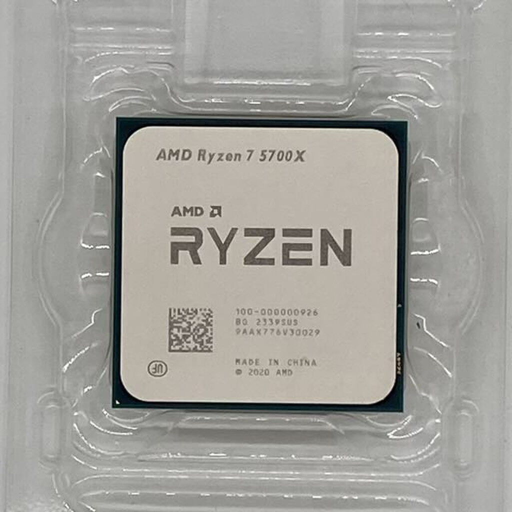 中古 AMD Ryzen 7 5700X (AM4/3.4GHz/36M/C8/T16/65W) 150182 （381719