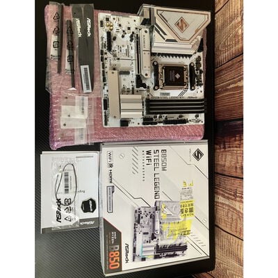 【富士青葉店】中古  ASRock B850M Steel Legend WiFi (B850 AM5 mATX) 175468 