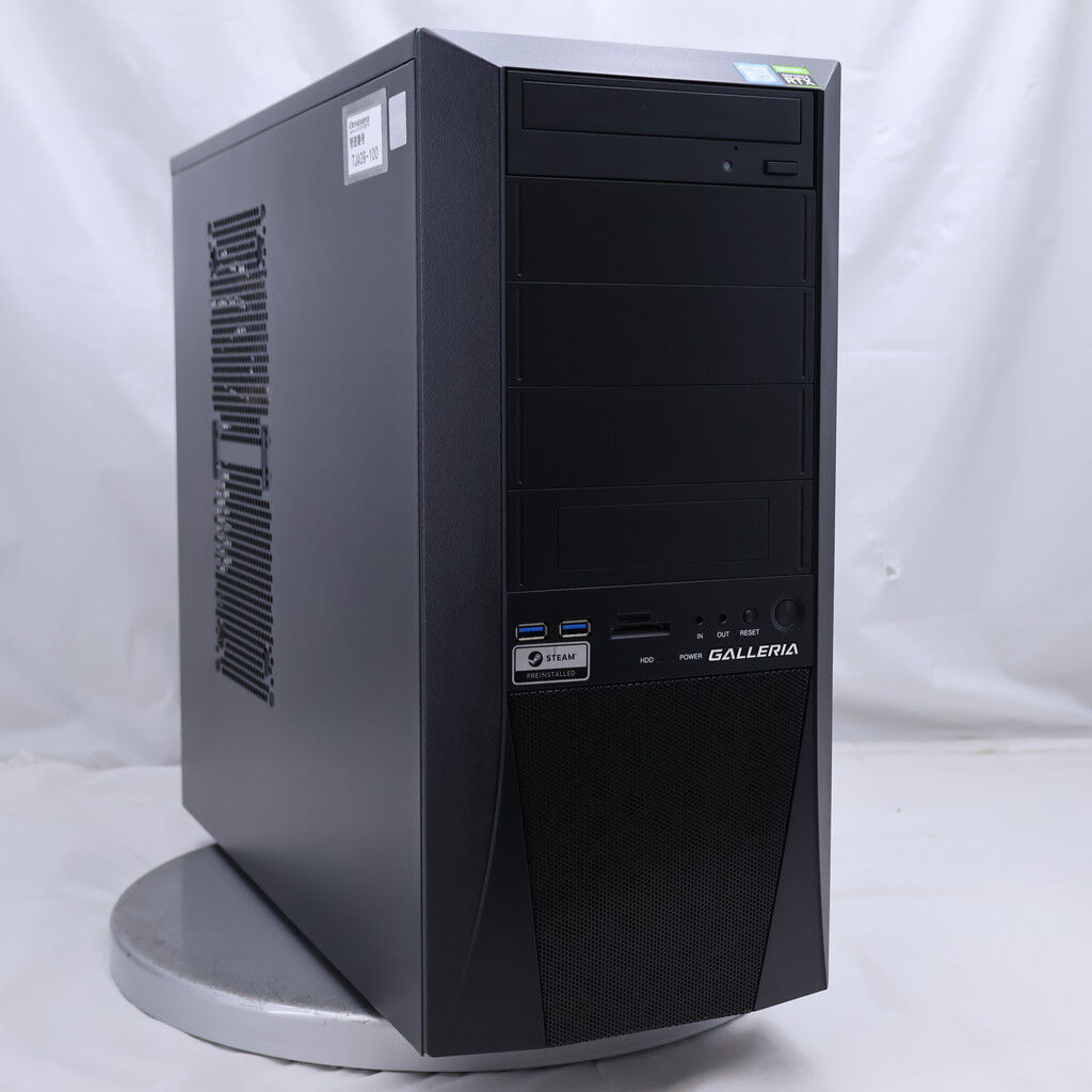中古 THIRDWAVE GALLERIA KT(Intel Core i7 9700K/16GB DDR4 (PC4