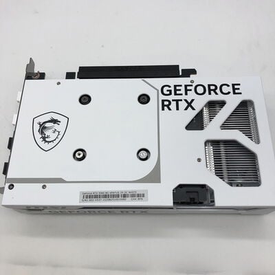 【宇都宮鶴田店】中古  MSI GeForce RTX5060 8G VENTUS 2X OC WHITE 5280001406 
