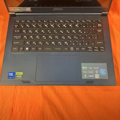 【なんば店】中古  MSI Stealth 14 AI Studio A1VGG-4538JP (U9 185H/32GB/SSD 2TB/RTX4070/WLAN/14QWXGA+/W11P) 3280021509 