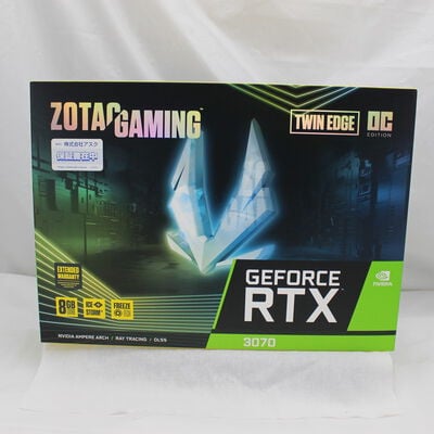 【通販センター】中古  ZOTAC GAMING GeForce RTX 3070 Twin Edge OC ZT-A30700H-10P (RTX3070 8G) 143904 