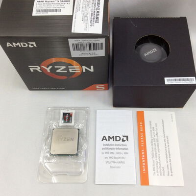 【浜松店】中古  AMD Ryzen 5 5600X (AM4/3.7/35M/C6/T12/65W) 143916 