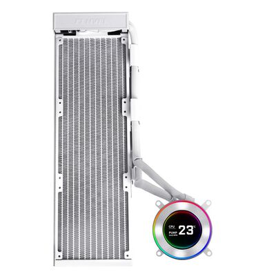 Lian-Li  HydroShift II LCD-C 360N LL-HS2-LCD-360-N-WT (GHS2LCD36W) ファン無しモデル 