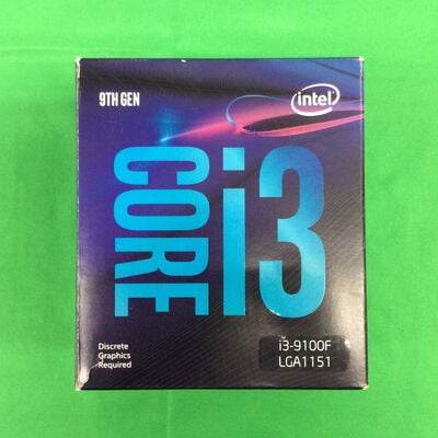 【川崎店】中古  Intel Core i3 9100F (1151/3.60GHz/6M/C4/T4) 140321 