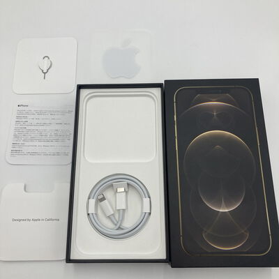 【白山FM松任店】中古  Apple iPhone12 Pro Max 6.7インチ 128GB (ゴールド) 国内版SIMロックフリー MGCW3J/A 144063 