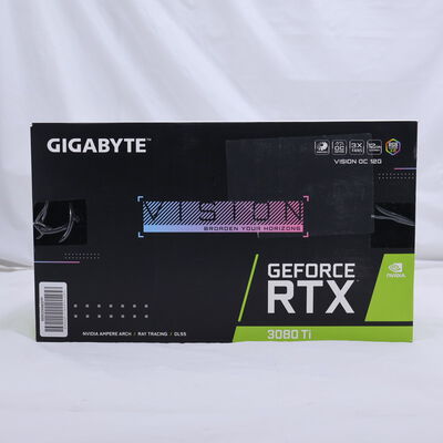 【通販センター】中古  GIGABYTE GV-N308TVISION OC-12GD（RTX3080Ti 12GB） 3480043416 