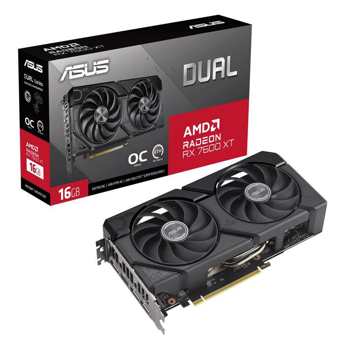 優待特典一覧 ASUS DUAL-RX7600XT-O16G パソコン ｜ 16GB) XT 7600 RX (Radeon デスクトップ型PC