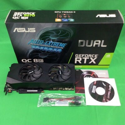 【川崎店】中古  ASUS DUAL-RTX2070-O8G-EVO（RTX2070 8GB） 3480026335 