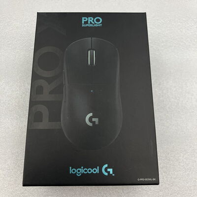 【新潟店】中古  Logicool PRO X SUPERLIGHT Wireless Gaming Mouse G-PPD-003WL-BK 146967 