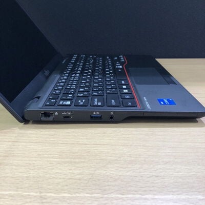【甲府飯田店】中古  FUJITSU LIFEBOOK U6312/K (INTEL Core i5 1245U /16GB/SSD256GB/-/オンボード/13.3/1920x1080/Wi-Fi/WEBCAM/W11H64/MicrosoftOffice H&B 2024付) 181332 