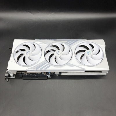 【宇都宮鶴田店】中古  MSI Geforce RTX 5070 Ti GAMING TRIO OC WHITE (RTX5070Ti 16G) 5280001602 