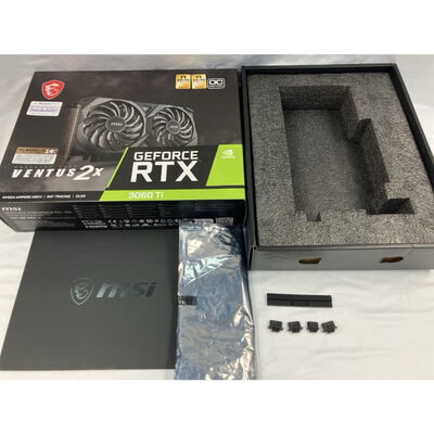 【仙台店】中古  MSI GeForce RTX 3060 Ti VENTUS 2X OC (RTX3060Ti 8GB) 144193 