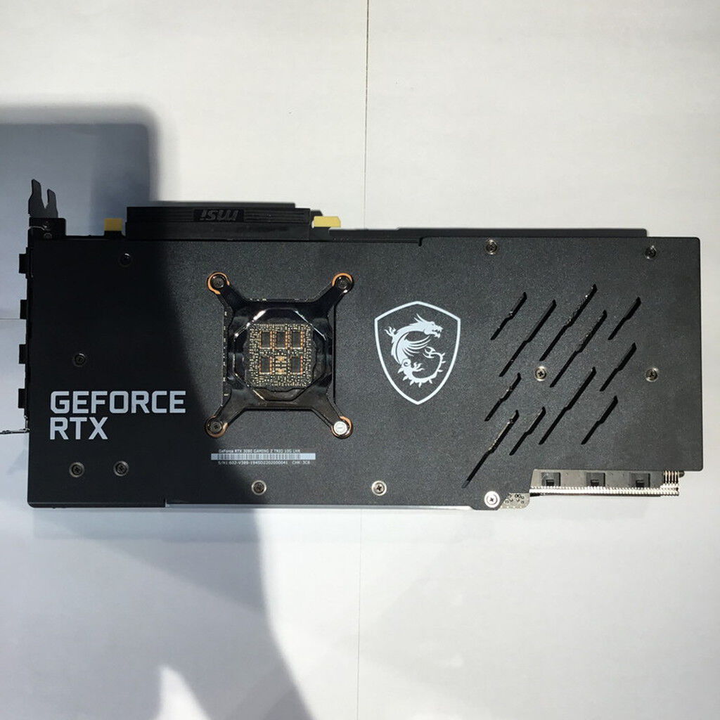 中古 MSI GeForce RTX 3080 GAMING Z TRIO 12G LHR (RTX3080 12GB