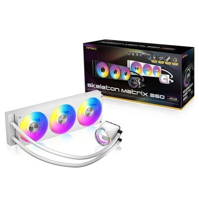 Antec  Skeleton Matrix 360 ARGB White (ホワイト) 