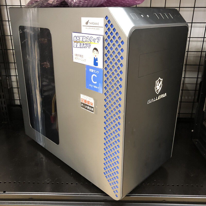 ドスパラ GALLERIA RM5C-G60S Core i5 11400/GTX 1660 SUPER