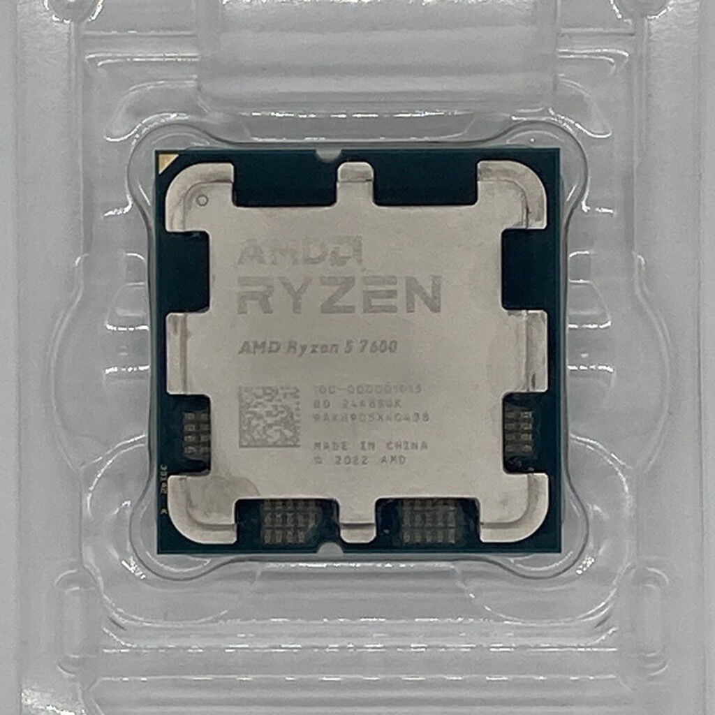 中古 AMD Ryzen 5 7600 (AM5/3.8GHz/38M/C6/T12/65W) 154484