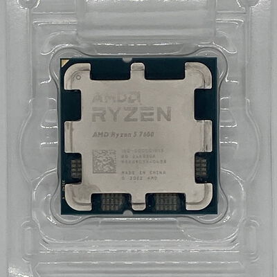 【八王子店】中古  AMD Ryzen 5 7600 (AM5/3.8GHz/38M/C6/T12/65W) 154484 