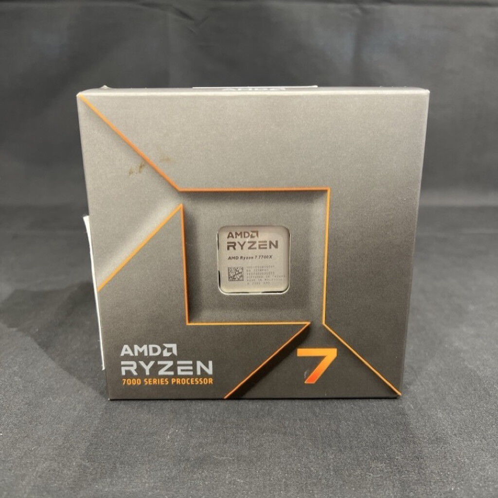 中古 AMD Ryzen 7 7700X (AM5/4.5GHz/40M/C8/T16/105W 152463 （373164