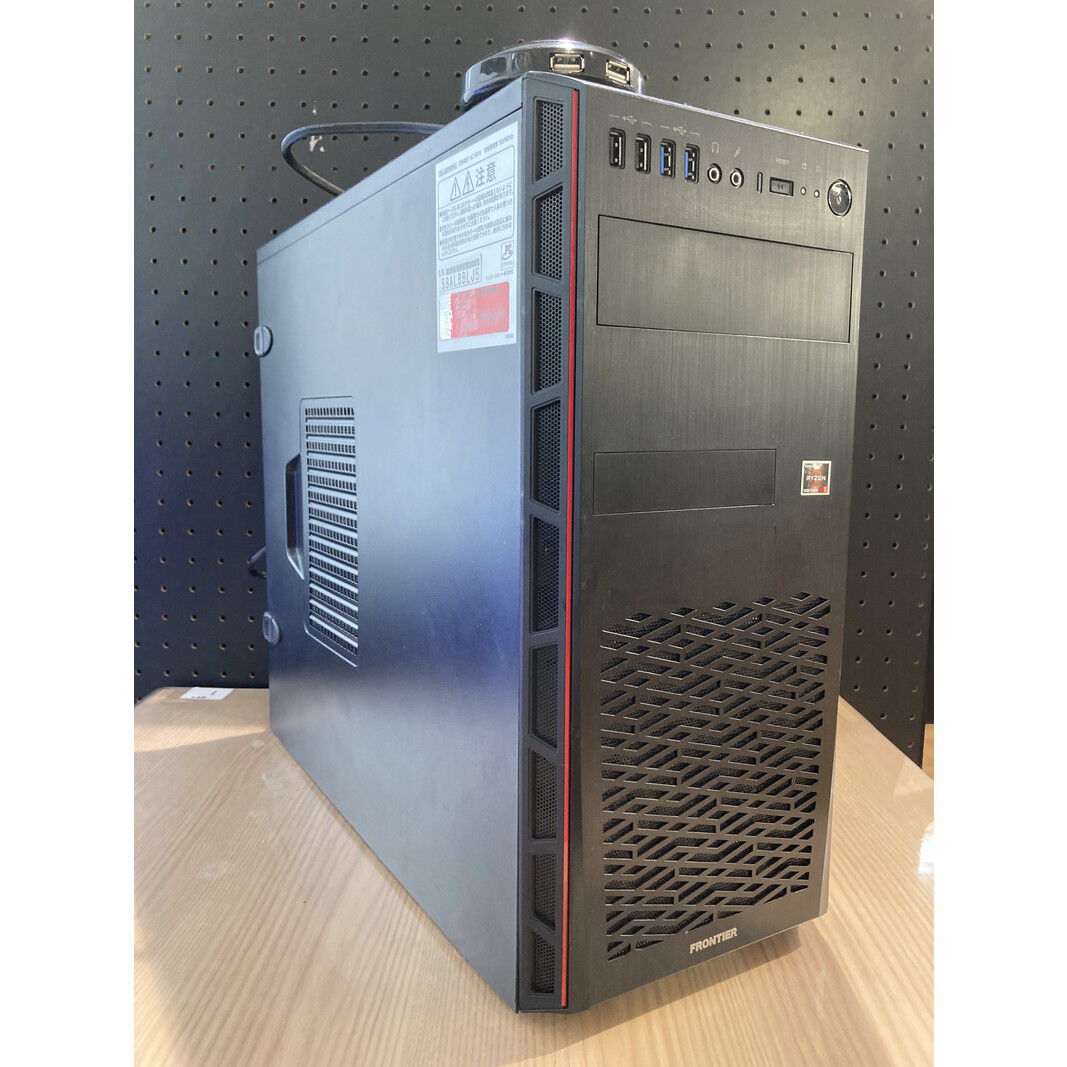 中古 FRONTIER (Ryzen 5 5600X/48GB/RTX3060Ti/SSD1TB/W10H