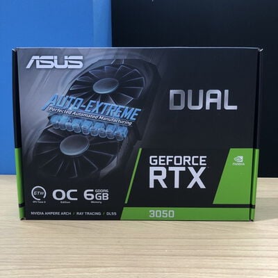 【甲府飯田店】中古  ASUS DUAL-RX3050-O6G (RTX3050 6GB) 4720002089 