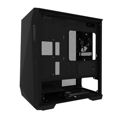 ZALMAN  Z1 Iceberg Black (MicroATX ガラス ブラック) 