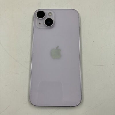 【なんば店】中古  【docomo版SIMフリー】Apple iPhone14 6.1インチ 128GB (パープル) MPUYJ/A 154874 