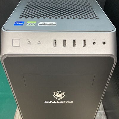 【広島店】中古  GALLERIA XA7C-R36T(i7 12700/16GB/SSD1TB/RTX3060Ti 8GB/W11H/ODDなし/GigabitLAN) 3320005438 