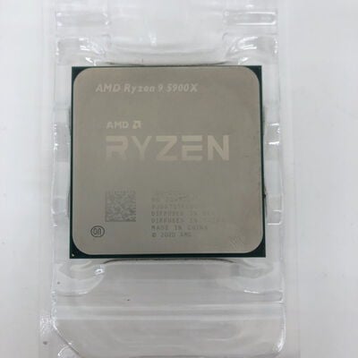 【長野稲里店】中古  AMD Ryzen 9 5900X (AM4/3.7/70M/C12/T24/105W) 143914 