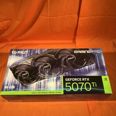 【なんば店】中古  Palit NE7507T019T2-GB2031A (RTX5070Ti GamingPro 16GB) 176552 