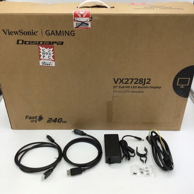 【白山FM松任店】中古  Viewsonic VX2728J2-7 (27"W 2H1DP IPS 240Hz) 4950001504 