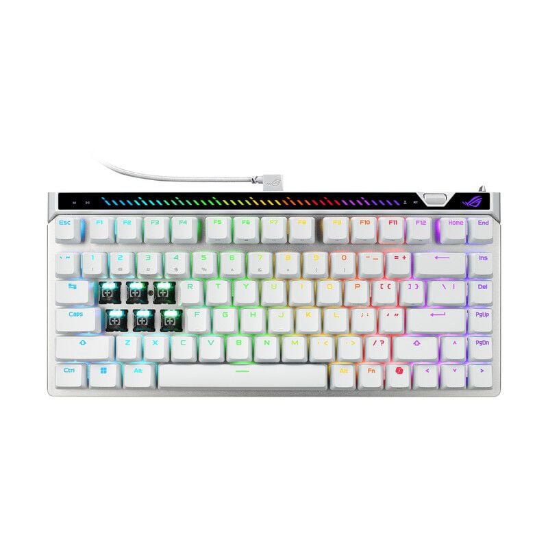 ASUS ROG Falchion Ace 75 HE Gaming Keyboard White (M705 ROG
