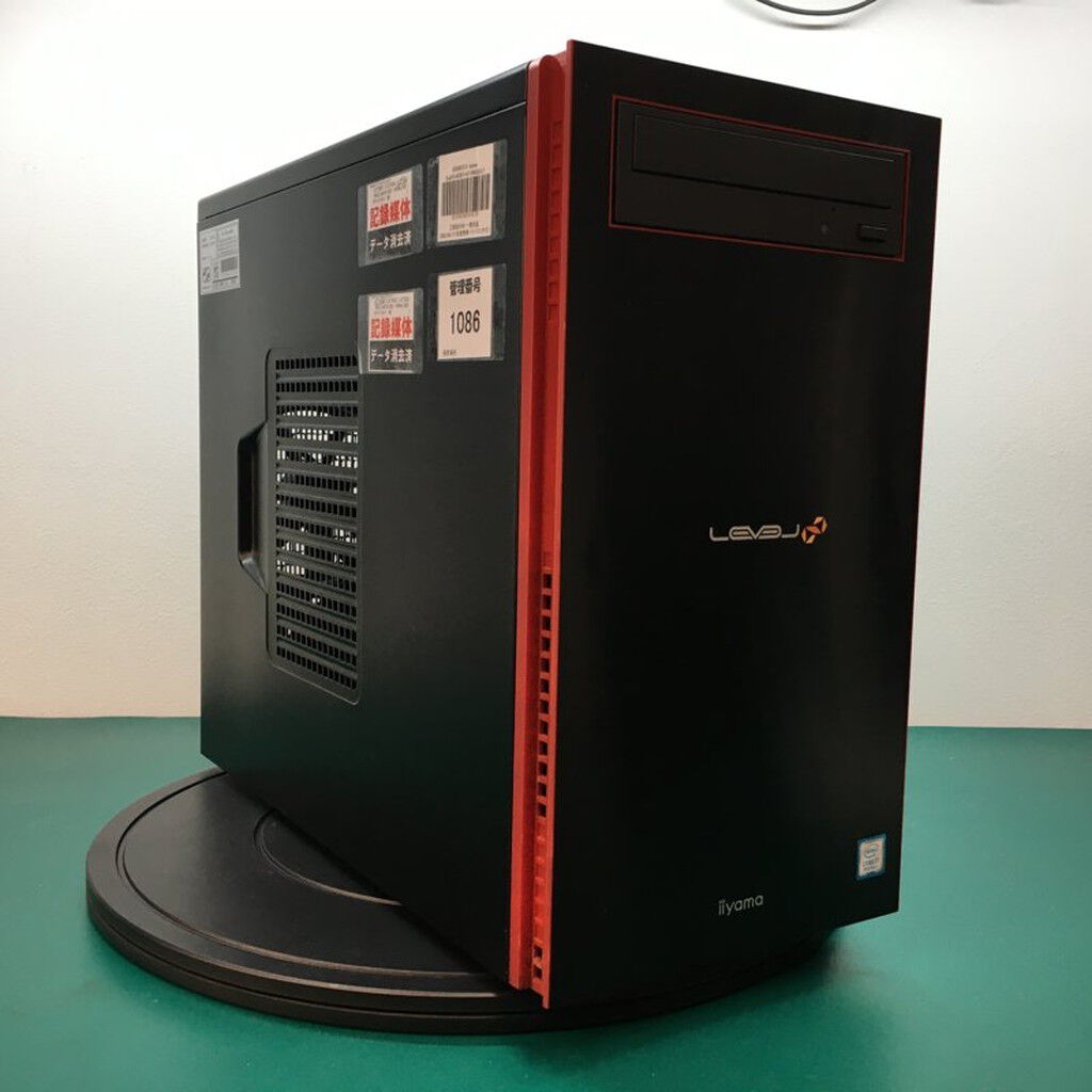 中古 iiyama ILeDXi-MOB7-Ai7-RWSSB(i7 9700/32GB/SSD512GB/HDD1TB