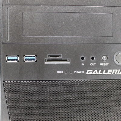 【通販センター】中古  THIRDWAVE GALLERIA KT(Intel Core i7 8700/16GB DDR4 (PC4)/SSD1TB/DVDマルチ/NVIDIA GeForce GTX 1070 Ti 8GB/W11H64 MAR) 194498 
