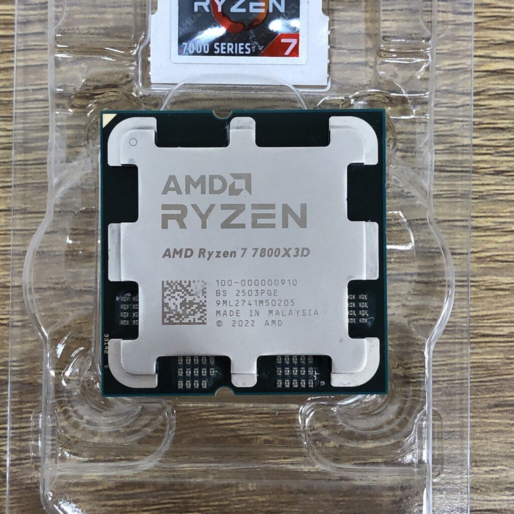 中古 AMD Ryzen 7 7800X3D (AM5/4.2/104M/C8/T16/120W) 157139