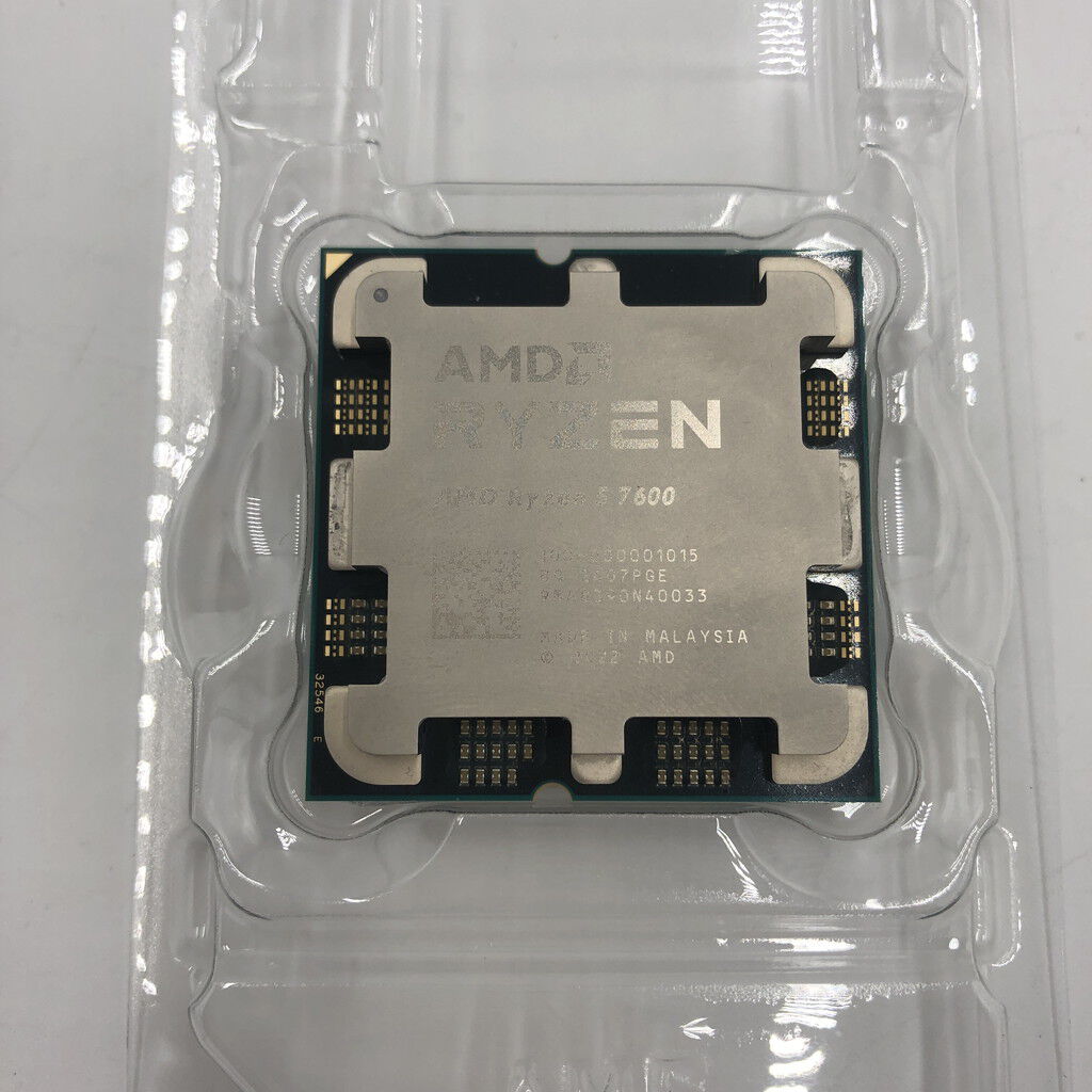中古 AMD Ryzen 5 7600 (AM5/3.8GHz/38M/C6/T12/65W) 154484 （339080