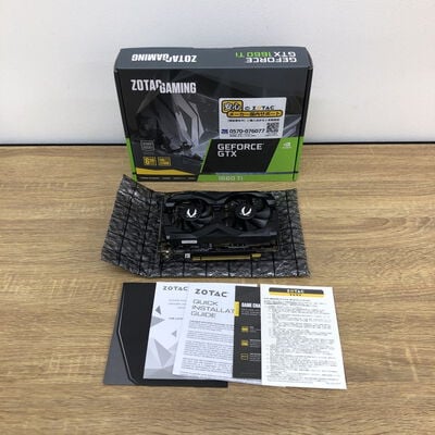 【津ラッツ店】中古  ZOTAC ZT-T16610F-10L (GTX1660Ti 6G GDR6 GAMING ) 139075 