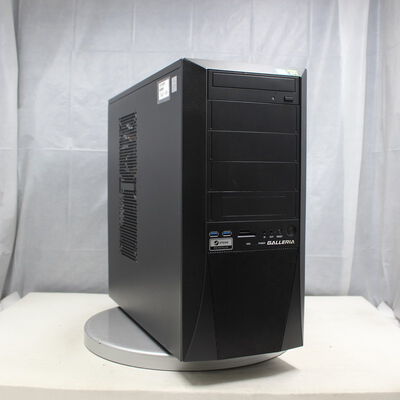 【通販センター】中古  THIRDWAVE GALLERIA KT(Intel Core i7 9700K/16GB/SSD512GB/DVDマルチ/NVIDIA GeForce RTX 2060 6GB/W11H64 MAR) 182191 