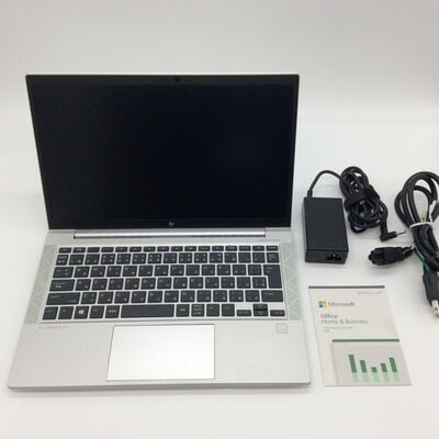 【浜松店】中古  HP EliteBook 830 G8 MSO (Intel Core i5 1145G7 2.6GHz/16GB/SSD256GB/-/オンボード/13.3/1920x1080/Wi-Fi/WEBCAM/W11P/Microsoft Office Home and Business 2024) 190055 