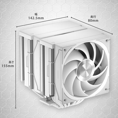 ドスパラセレクト  A620F-WH (ホワイト) 