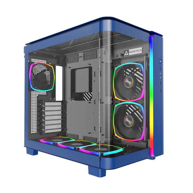 MONTECH KING 95 PRO Blue (ATX ガラス ブルー) | パソコン通販 MONTECH KING 95 PRO Blue (ATX ガラス ブルー) | パソコン通販
