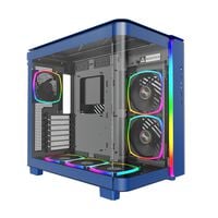 MONTECH  KING 95 PRO Blue (ATX ガラス ブルー) 