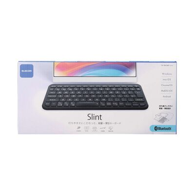 エレコム  Bluetooth薄型ミニキーボード Slint TK-TM10BPBK (ブラック) 