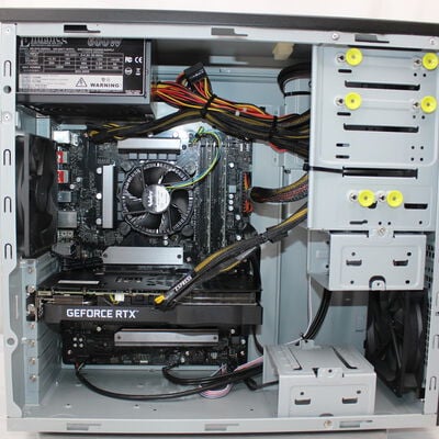 【通販センター】中古  インバースネット FRONTIER(Intel Core i7 10700F/16GB DDR4 (PC4)/SSD1TB/なし/NVIDIA GeForce RTX 3060 12GB/W11H64 MAR) 191797 