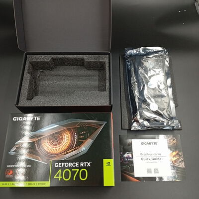 【大須店】中古  GIGABYTE GV-N4070WF3OC-12GD (RTX4070 12GB) 157137 